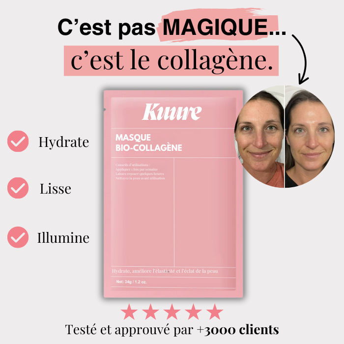 Masque ultra-hydratant au bio-collagène