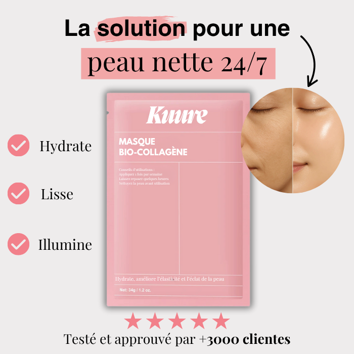 Masque ultra-hydratant au bio-collagène