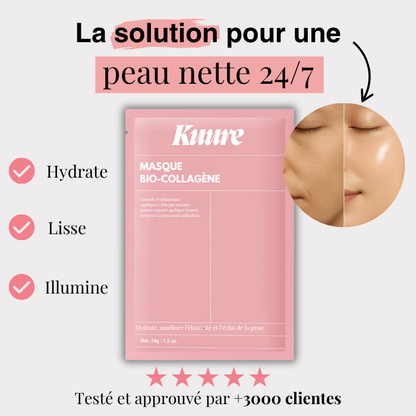 Masque ultra-hydratant au bio-collagène