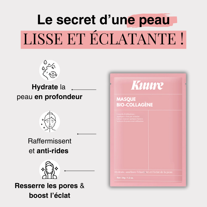 Masque ultra-hydratant au bio-collagène